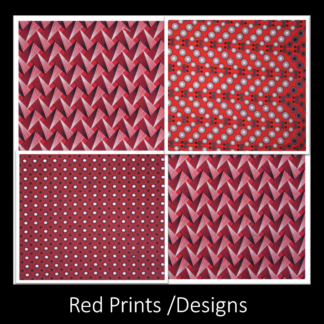 Red Prints/Designs